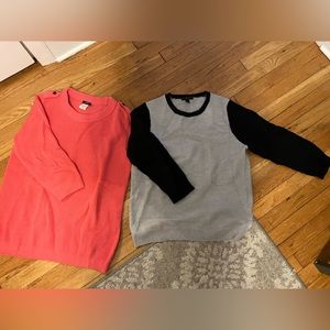 Two J Crew Sweaters